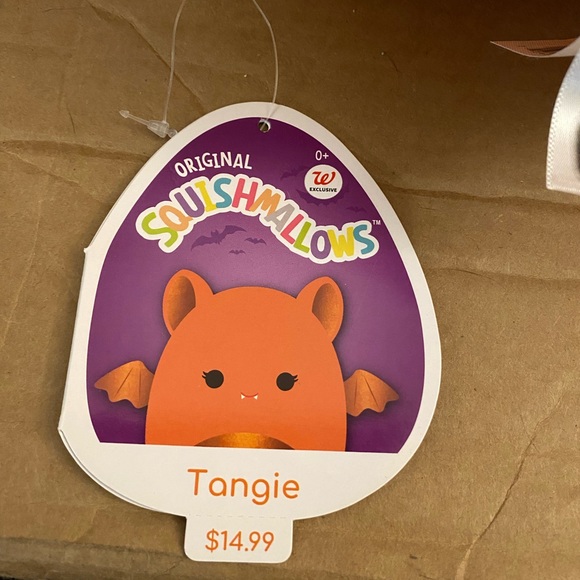 NWT 12” Tangie the bat Halloween Squishmallow - Picture 4 of 6